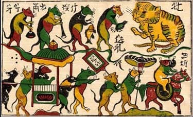 Tính hiện thực của tranh Đông Hồ
