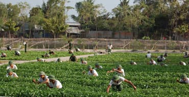 Chỉ huy đi trước, chiến sĩ tiếp bước theo sau