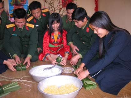Tết lính trên “Đảo sương”