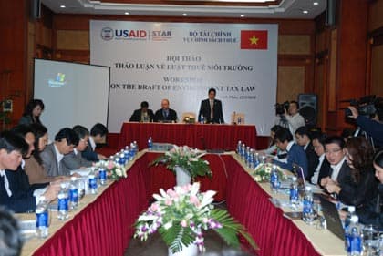 Sẽ có 5 nhóm hàng hóa chịu mức thuế môi trường