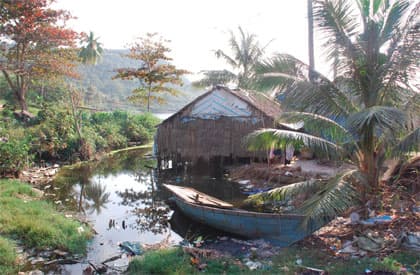 Muôn nơi xả vào biển cả