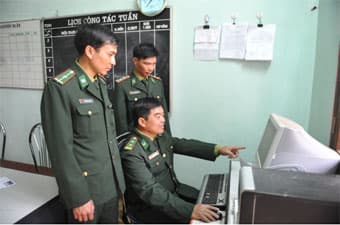 119 trường học của quân đội đã được kết nối mạng Internet