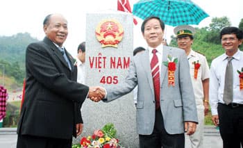 Sơn La đã cắm được 5 mốc biên giới Việt-Lào