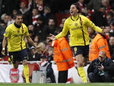Arsenal-Barca 2-2: Barca đánh rơi "vàng" ở Emirates