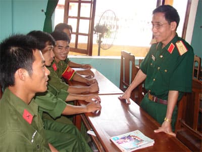 Gặp những sĩ quan dự bị Quảng Nam