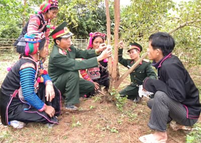 QĐND Việt Nam tích cực tham gia xây dựng địa bàn vùng đồng bào DTTS và miền núi vững mạnh