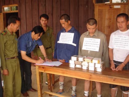 Chặn đứng đường dây ma tuý vào Việt Nam