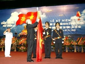 Quân chủng Hải quân kỷ niệm 55 năm Ngày thành lập (7-5-1955/7-5-2010)