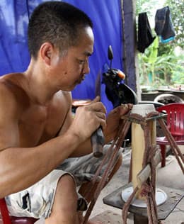 “Áo mới” cho làng trống Đọi Tam