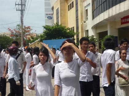 Chưa có trường hợp thí sinh vi phạm quy chế