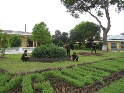 “Mỗi phân xưởng một vườn hoa”