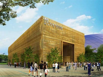 Chinh phục World Expo 2010 bằng 5 vạn cây tre