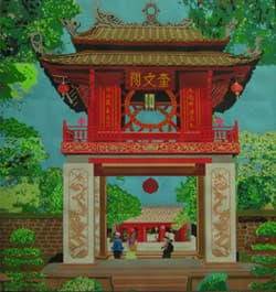 Đấu giá tranh kỷ lục ủng hộ bệnh nhi ung thư