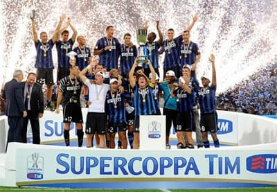Eto'o chói sáng, giúp Inter đoạt Siêu Cup Italy