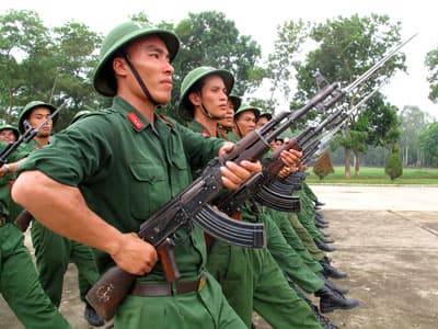 Hội thao các khối tham gia diễu binh tại Lễ kỷ niệm 1000 năm Thăng Long - Hà Nội