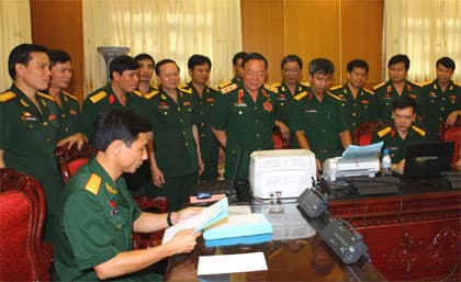 Xây dựng đội ngũ cán bộ tham mưu chiến lược ngày càng “vững mạnh, tài cán”