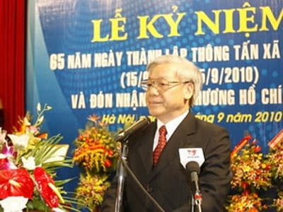 Thông tấn xã Việt Nam kỷ niệm 65 năm ngày thành lập