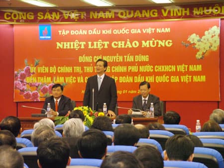 Đưa Tập đoàn trở thành Tập đoàn dầu khí hàng đầu trong khu vực