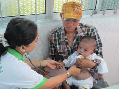 Khám sàng lọc cho khoảng 300 trẻ em bị bệnh tim bẩm sinh tại Lâm Đồng