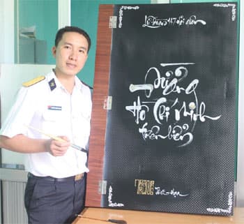 Say mê nghệ thuật thư pháp
