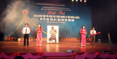 Hội thi tình nguyện viên tuyên truyền HIV/AIDS khu vực phía Nam-Tây Nguyên