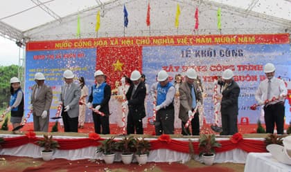 4,5 triệu USD hỗ trợ Dự án xây dựng công trình cấp nước sinh hoạt cho Thị xã Buôn Hồ