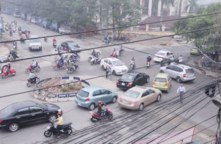 Những nút giao thông hình xuyến chưa hợp lý