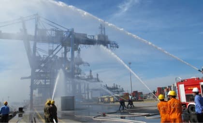 Diễn tập phòng, chống khủng bố và phòng cháy, cứu nạn