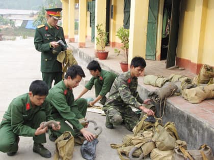 Giữ vững lá cờ đầu trong huấn luyện
