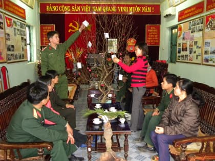 Đón Tết "trong rừng" cùng lính kho