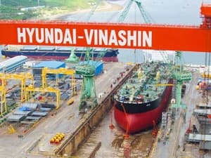 Hyundai Vinashin lại xả thải chưa qua xử lý ra biển