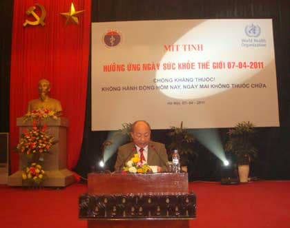 Khoảng 1.800 người tử vong/năm vì nhiễm lao đa kháng thuốc