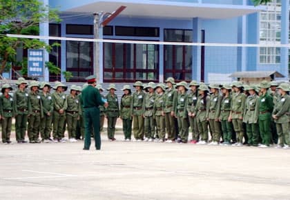 35 ngày "tập làm chiến sĩ"