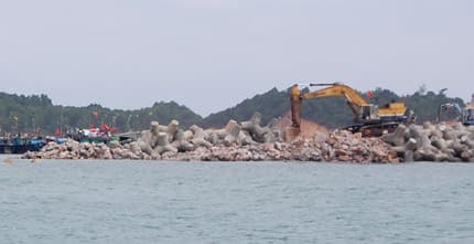 “Về đích” sớm trên công trường nơi đầu sóng