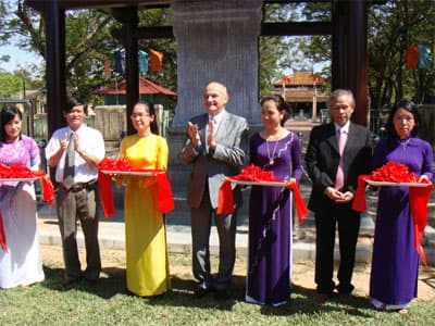 TP Huế: Khánh thành nhà bia Thị học