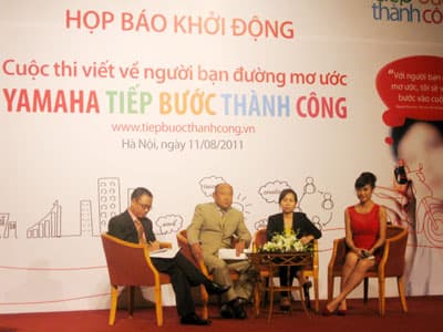 Khởi động cuộc thi “Yamaha – Tiếp bước thành công”