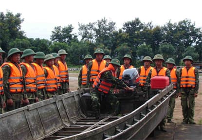 Điểm tựa vùng bão lũ