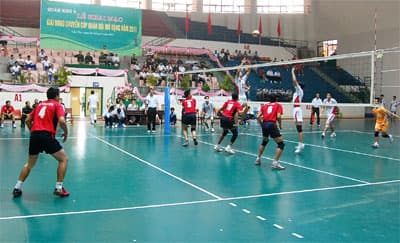 Khai mạc Giải bóng chuyền Cúp Quân đội mở rộng năm 2011
