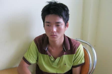 Bắt đươc đối tượng dùng mã tấu chém người