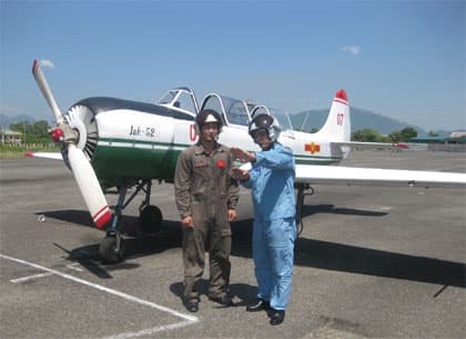 Luyện bay giữa mùa nắng lửa