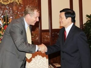 Chủ tịch nước tiếp Trưởng đại diện của IMF ở Việt Nam