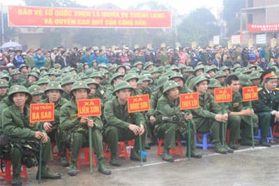 Đề cao trách nhiệm tuyển quân “tròn khâu”