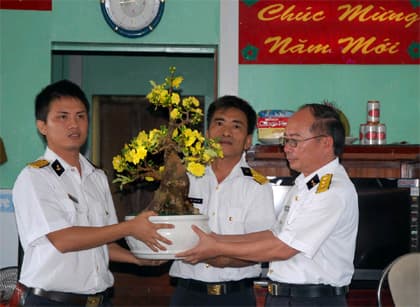 Xuân sớm trên các nhà giàn