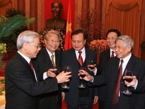 Tổng Bí thư chúc Tết lãnh đạo Đảng, Nhà nước