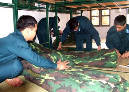Ngày đầu quân ngũ