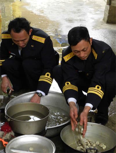 Học bộ đội chăn nuôi