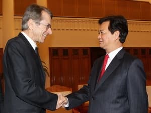 Thủ tướng Nguyễn Tấn Dũng tiếp Ngoại trưởng Italy