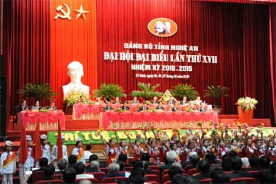 Đại hội Đảng bộ tỉnh Nghệ An và Đảng bộ Công an Trung ương