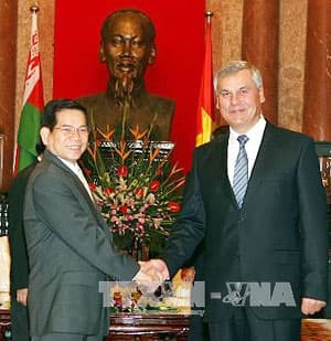 Lãnh đạo Nhà nước, Chính phủ tiếp Chủ tịch Hạ viện Bê-la-rút