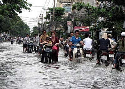 Lũ lớn có thể xuất hiện ở các tỉnh Trung Trung bộ